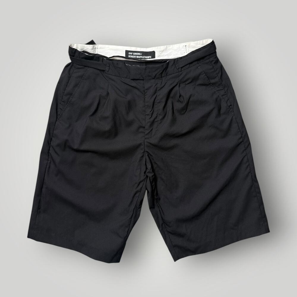 Raf Simons x Robert Mapplethorpe 17SS Black Shorts Size 48 Made in Slovenia